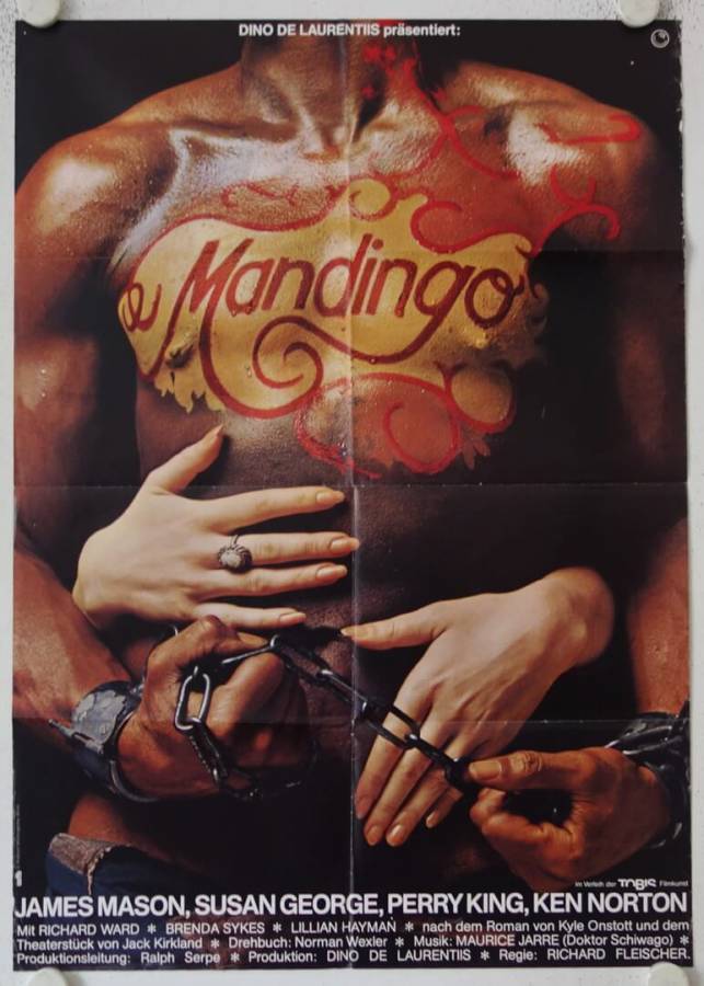 Mandingo original release german movie poster